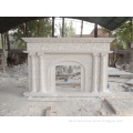 Hot sale modern home decor stone carvings and sculpture fireplace